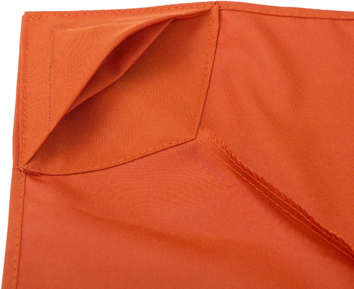 COVREO Partytent dak 300x300 cm rood, polyester met dubbel dak
