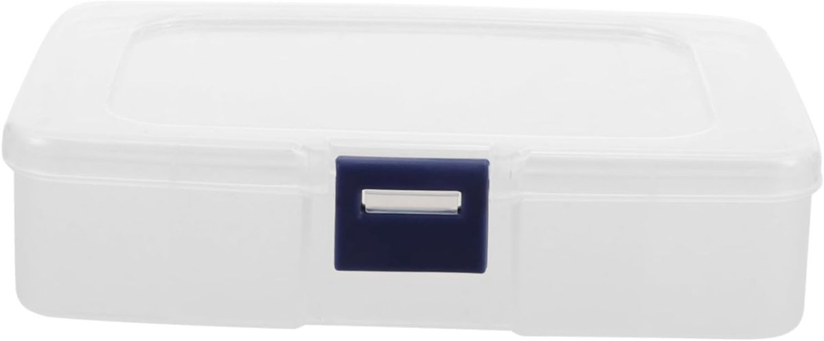 SnelShoppen - Plastic Opbergdoos met Deksel voor Zaagbladen, Kleine Opbergbox met Compartimenten, Multifunctionele Organizer voor Zaagbladen, Praktisc