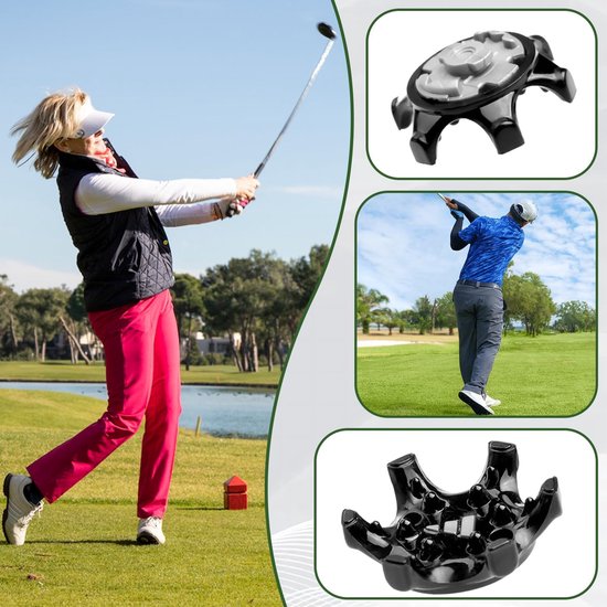 Noppen voor golfschoenen en cricketspikes, schroefdraad noppen voor optimale grip en prestaties van Merkloos — afbeelding 3