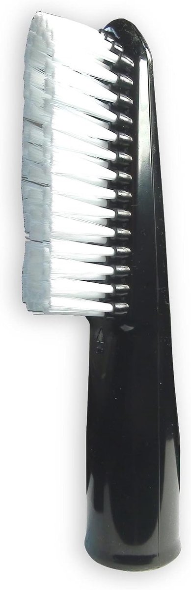 Universele Borstel - Zuigmond - Stofzuigen - Extra Lange Nylon Borstels - 35 mm - Zwart