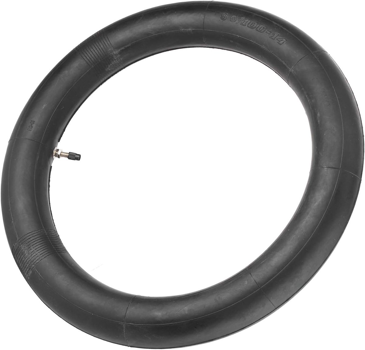 SnelShoppen - Binnenband 90/100-14 inch, Crossband, Geschikt voor Pit Pro Drit Bike 125 140, Hoge Luchtvastheid, Leeftijdsbestendig, Zwart, 35.5 cm