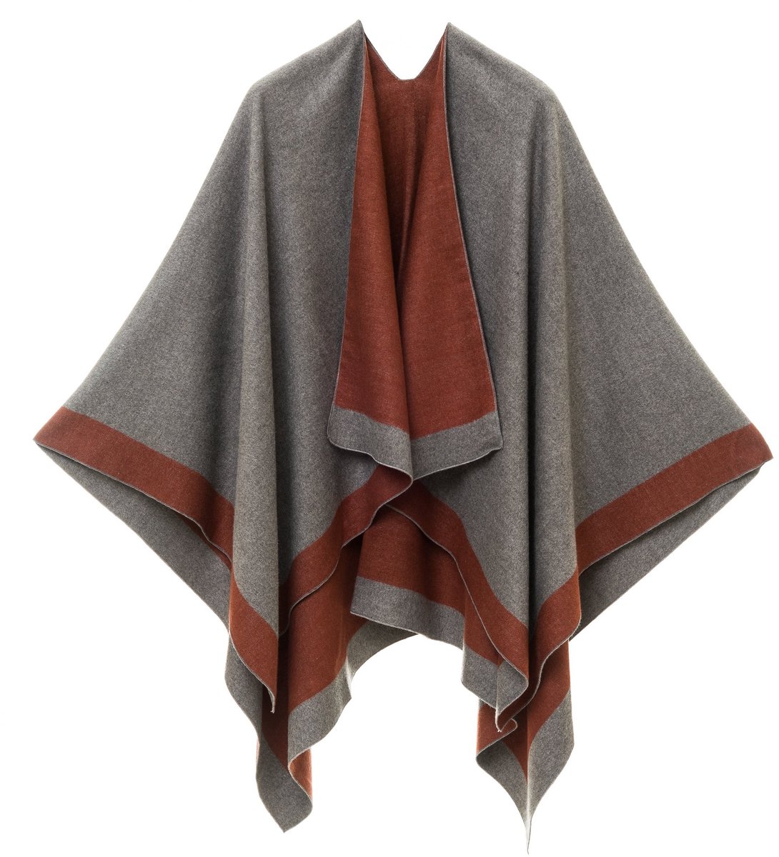 Omgoods - Elegante Poncho Stola voor Dames, Ideaal voor Herfst en Winter
