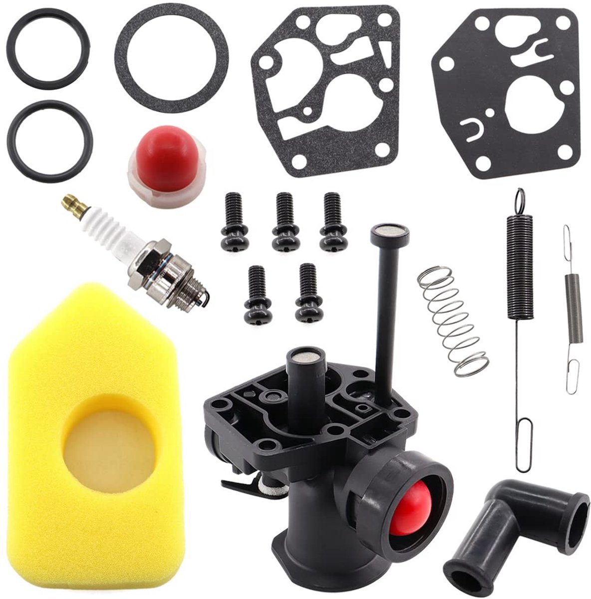 Omgoods - Carburateurset voor Briggs & Stratton grasmaaiers