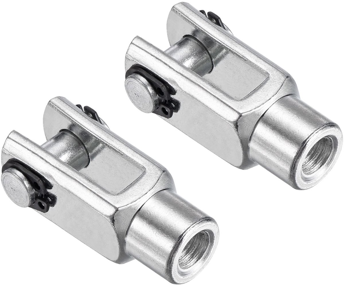 Omgoods - Luchtcilinder Rod Clevis End 2 Pack M8x1.25