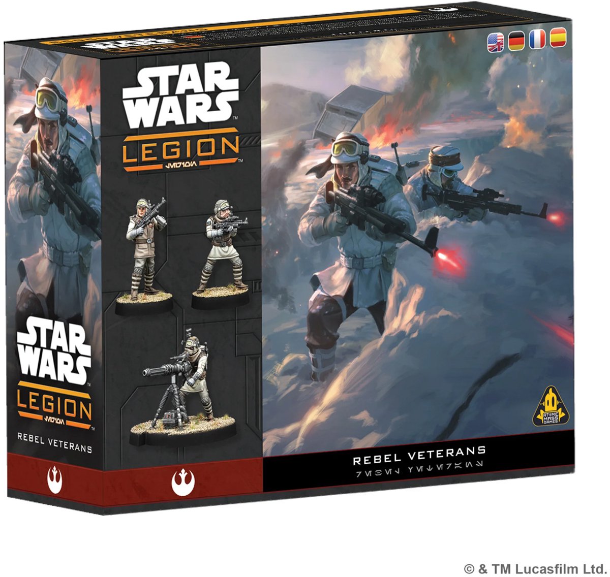 Star Wars Legion Rebel Veterans - Miniature Game - Engels
