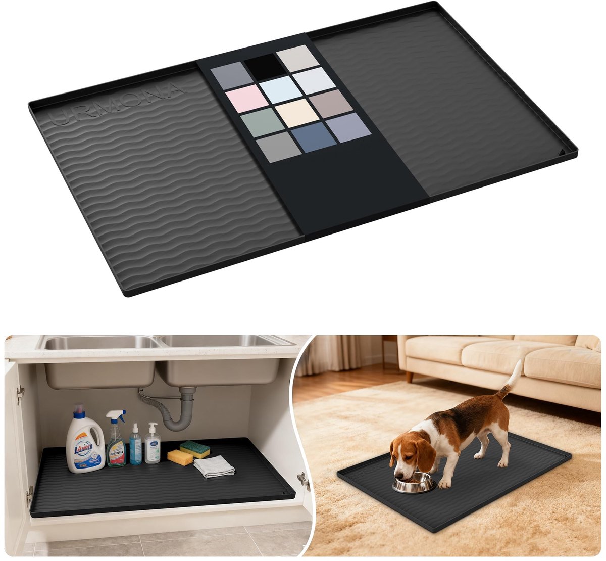 Omgoods - Silicone Mat voor Onderkast, Waterdichte Organiser