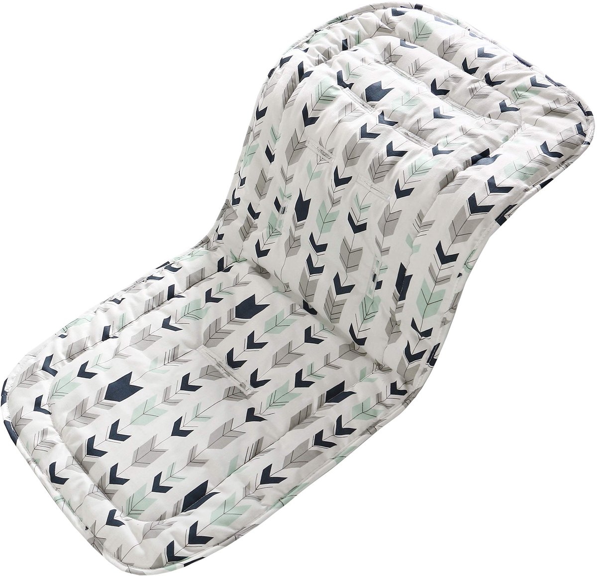 Omgoods - Zachte en Omkeerbare Babystoel Kussen voor Kinderwagens