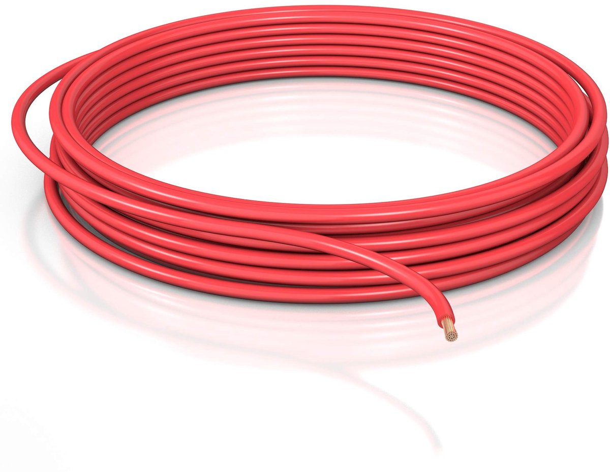 Omgoods - 16mm² Automotive Kabel, 5m, Geschikt voor Diverse Toepassingen