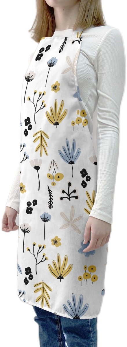 Omgoods - Kookschort in Diverse Kleuren, Vuilafstotend