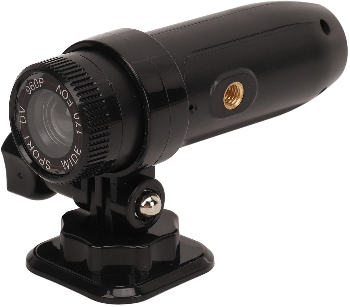 SnelShoppen - LKT Fiets Motorhelm Camera 1080p Voor- en Achterkant Dual Dash Cam Mini Actie Accessoires voor Sporten en Avontuur
