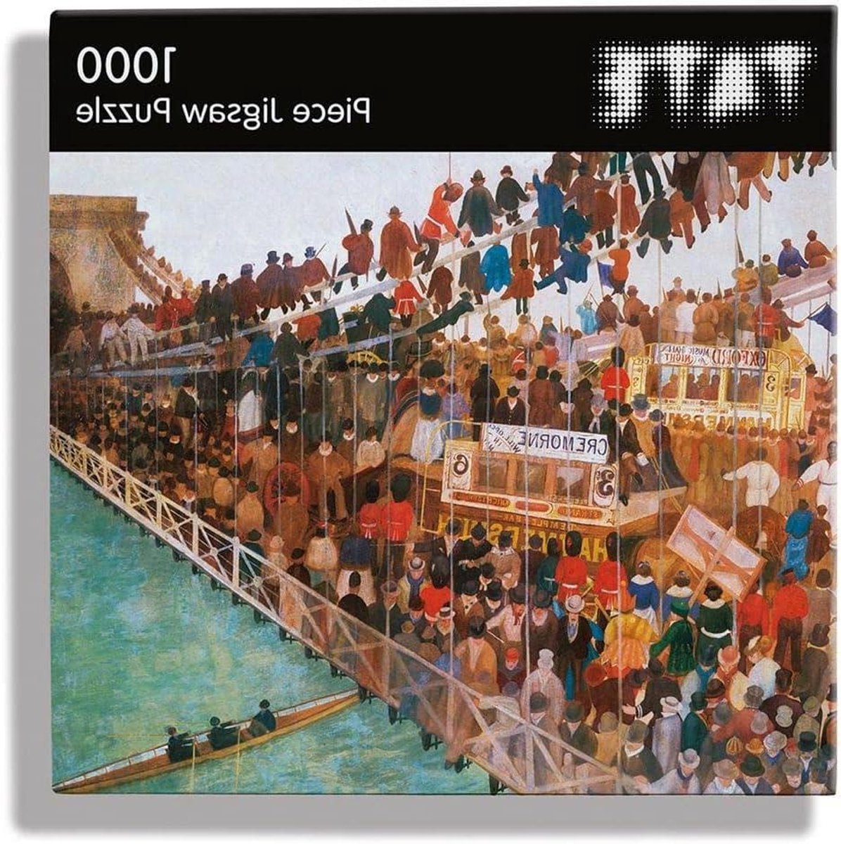 Puzzel 1000 Stukjes - Landschap Puzzel - Ontspannend Tijdverdrijf - Inclusief Poster - 69 x 50 cm - Multicolor