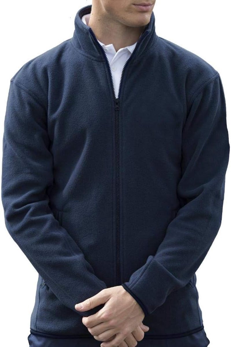 Micro Fleece jack, lichte werkjas voor mannen, veelzijdige herenjas in vele kleuren, lentejas in de maten S, M, L, XL, XXL, 3XL, 4XL, 5XL, 6XL, 7XL