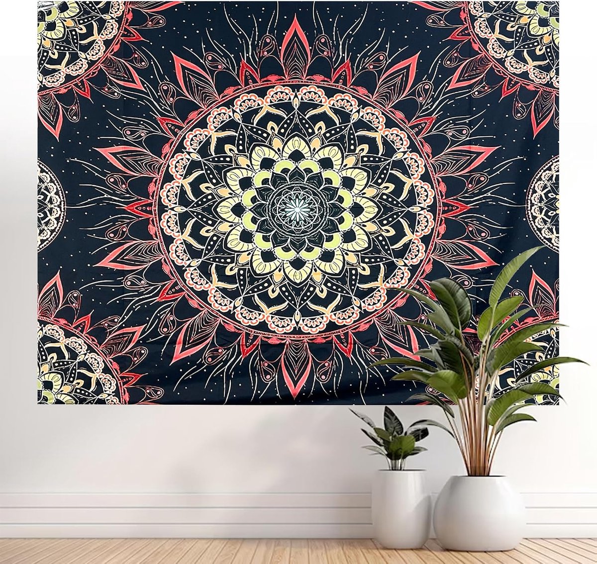 Tapijten in heldere kleuren, voor een veelzijdige wanddecoratie in kamers, slaapzalen en slaapkamers