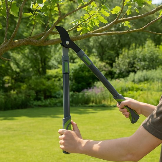 Kinzo Telescopische Snoeischaar 51-78CM - Takkenschaar Uitschuifbaar - Snoeischaar met Anti-Kleeflaag - Ergonomische Heggenschaar - Tuingereedschap van Kinzo — afbeelding 2