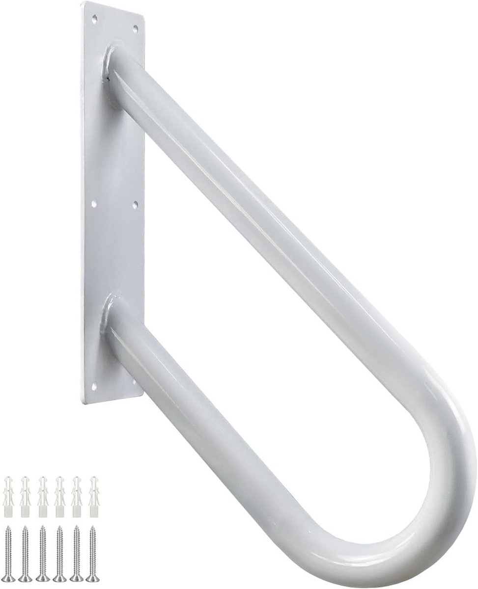 Omgoods - U-vormige Wandbeugel voor Trap met Handgreep 45 cm