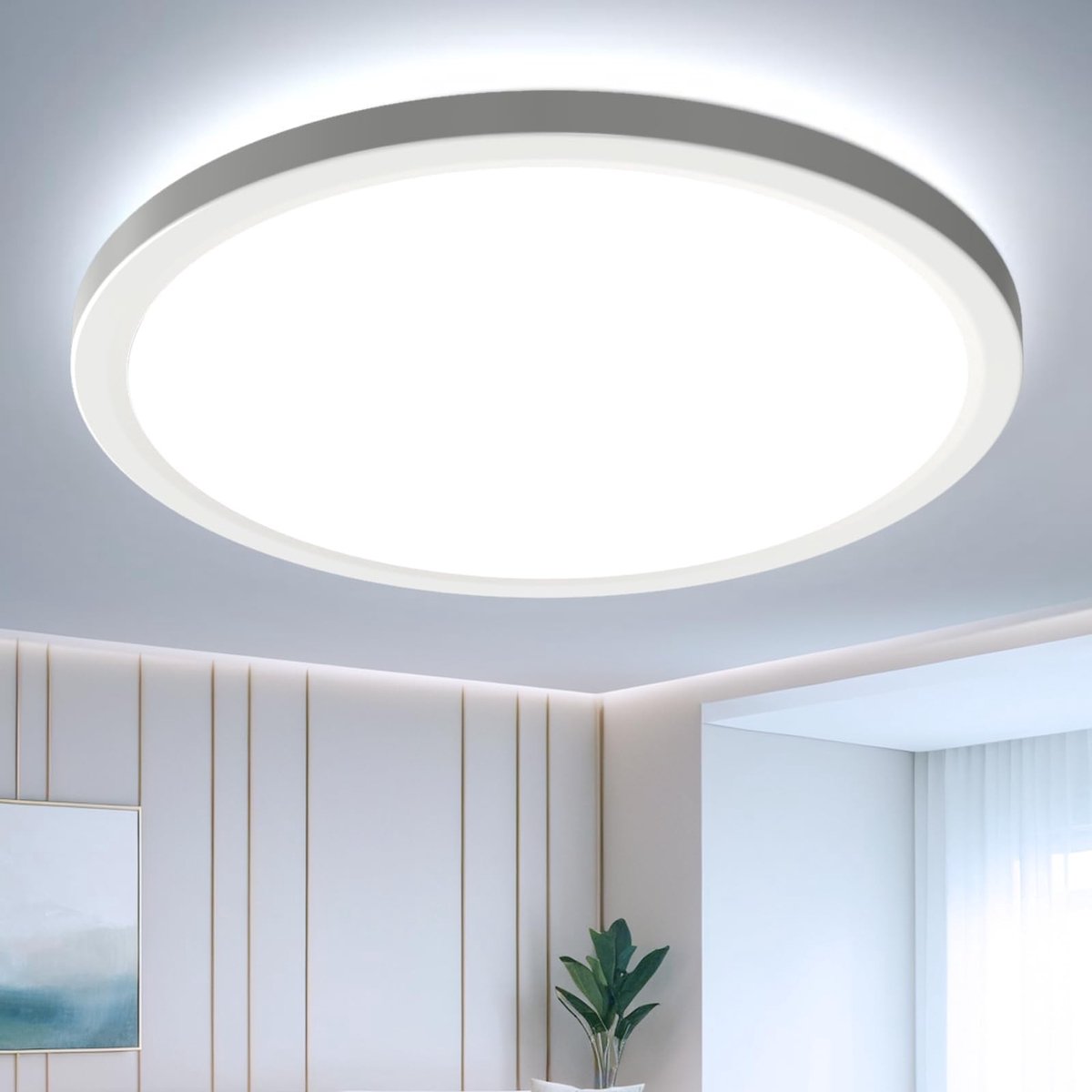 Omgoods - LED Plafondlamp, 18W met Hoge Lichtopbrengst