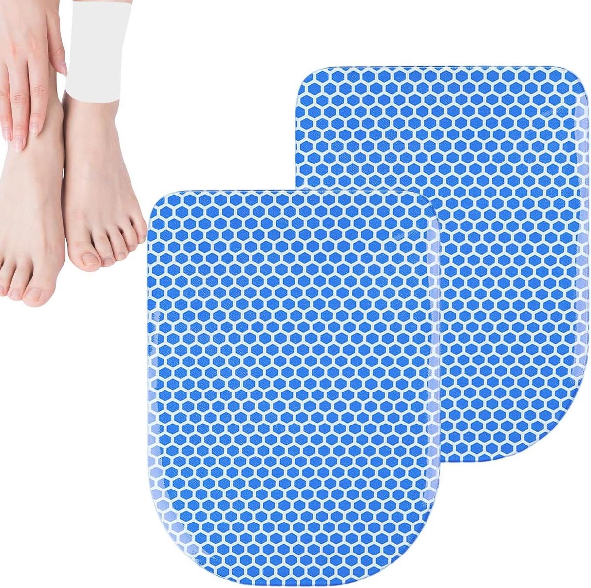 Ski Scheenpads - Snowboard Scheenbeschermers - Wintersport Bescherming - Herbruikbare Antislip Gel - 2 stuks - Niet gespecificeerd