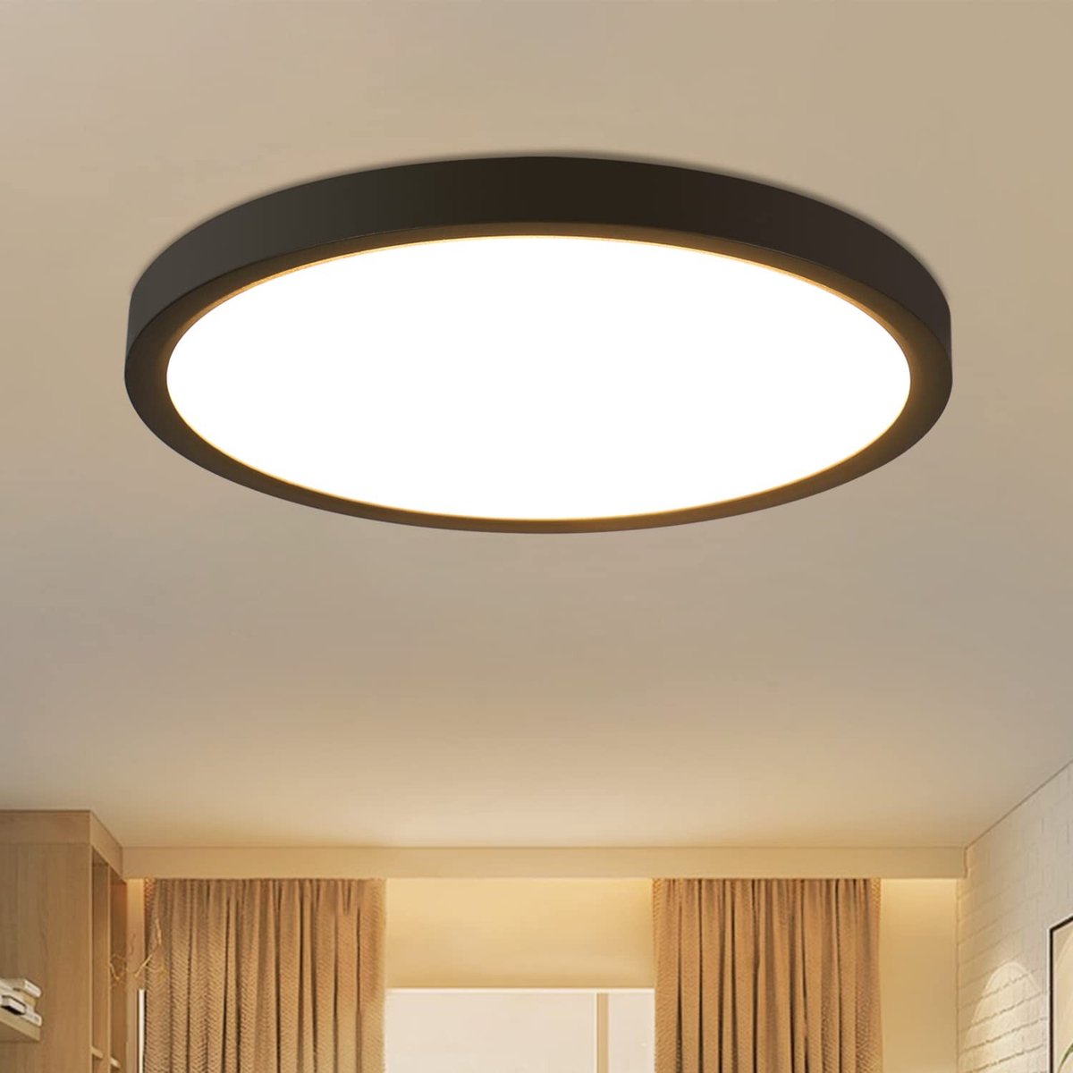 Omgoods - LED Plafondlamp Warm Wit voor Badkamer en Keuken, IP44