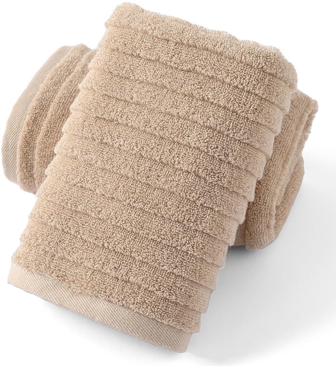 Omgoods - Set van 2 Luxe Jacquard Handdoeken 30 x 65 cm