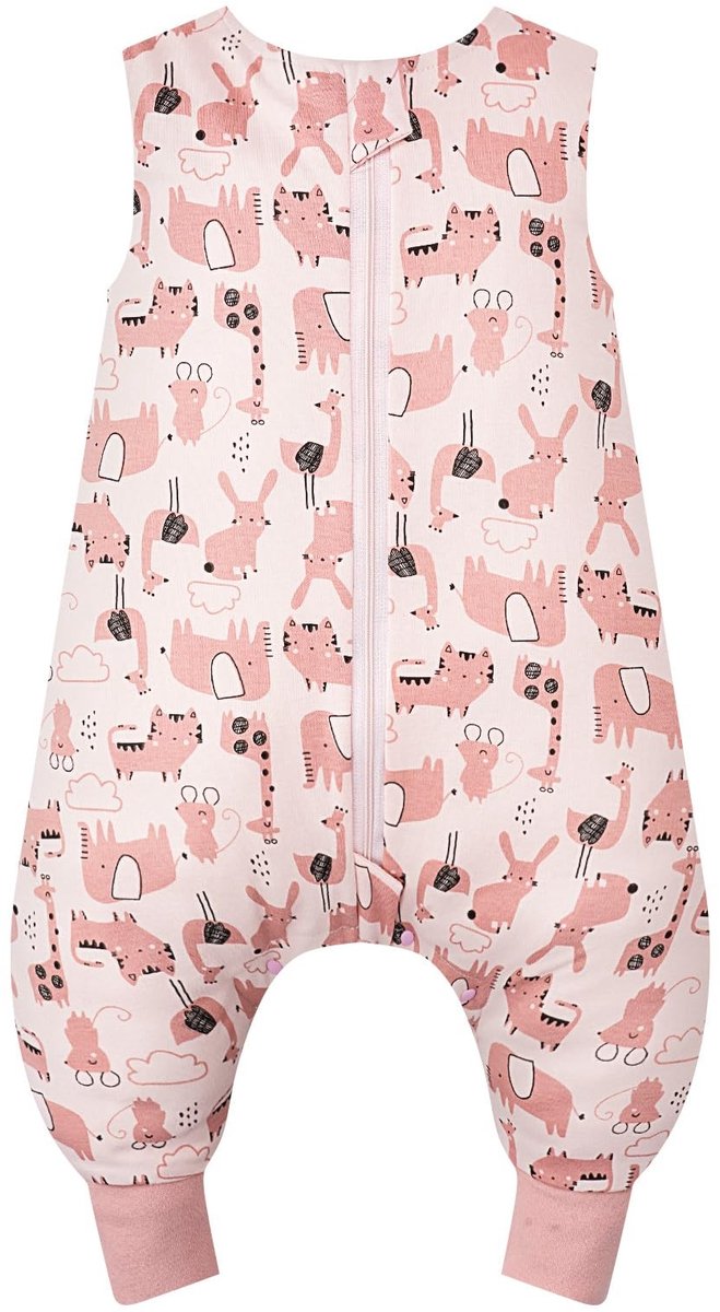 Omgoods - Babyslaapzak met Voeten 0,5 TOG, Katoen, 70 cm, Voor Peuters