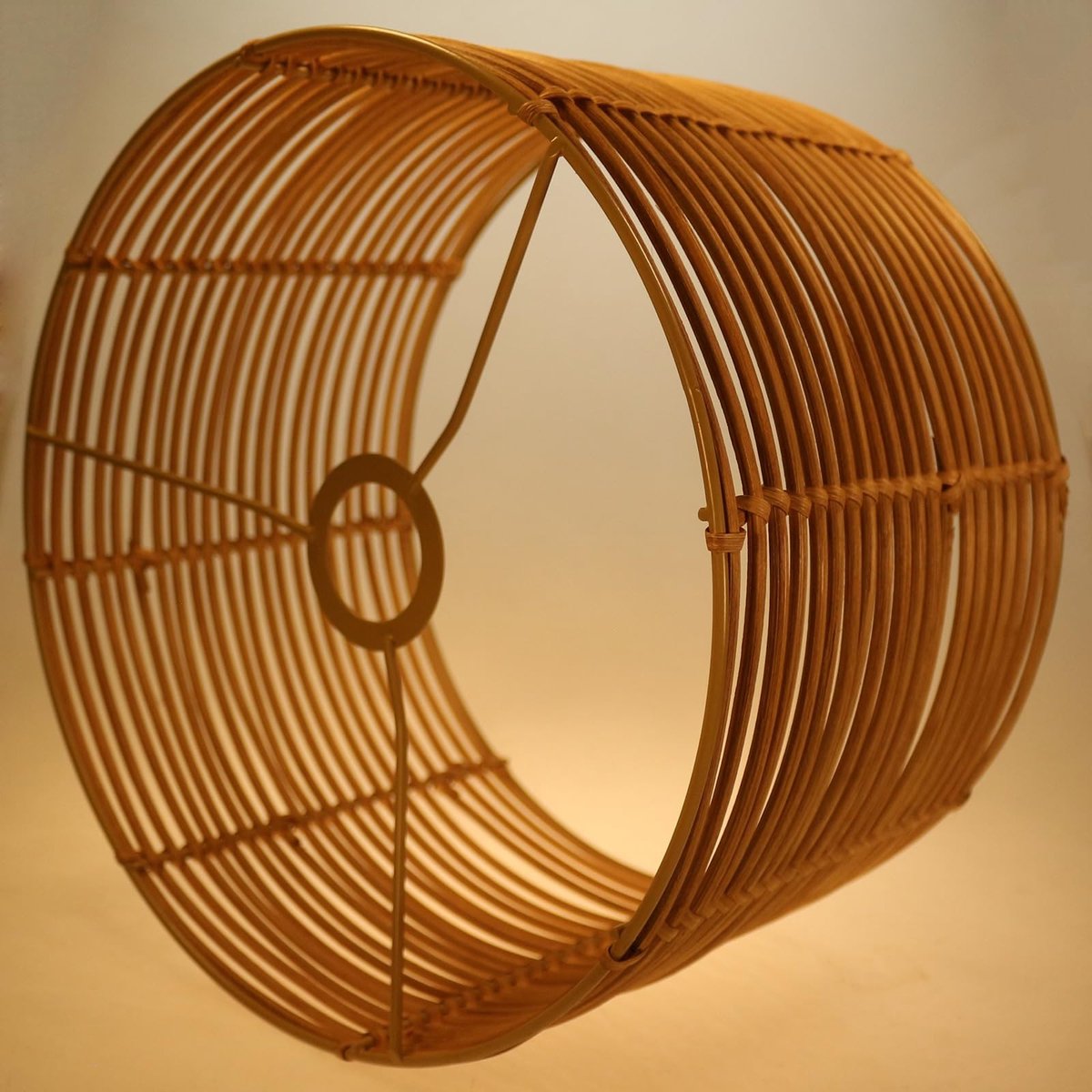 Omgoods - Boho Rieten Lampenkap, Handgemaakt, Voor Diverse Verlichting
