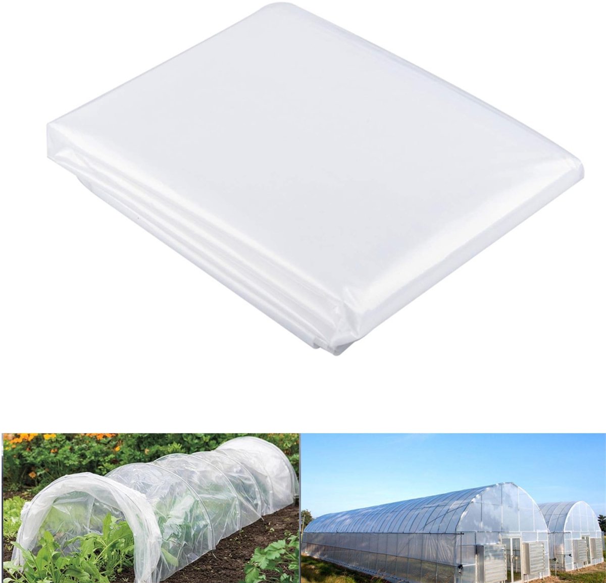 Omgoods - Transparante Tuinfilm 2 x 10 m voor Plantbescherming