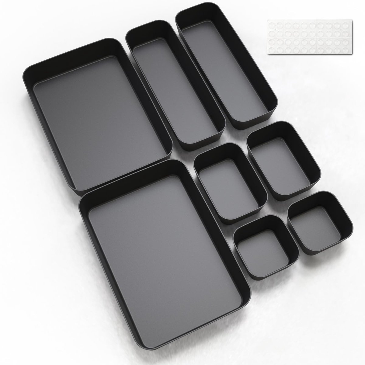 Omgoods - 8-delige Lade Organizer Box Set - Ideaal voor Keuken en Badkamer