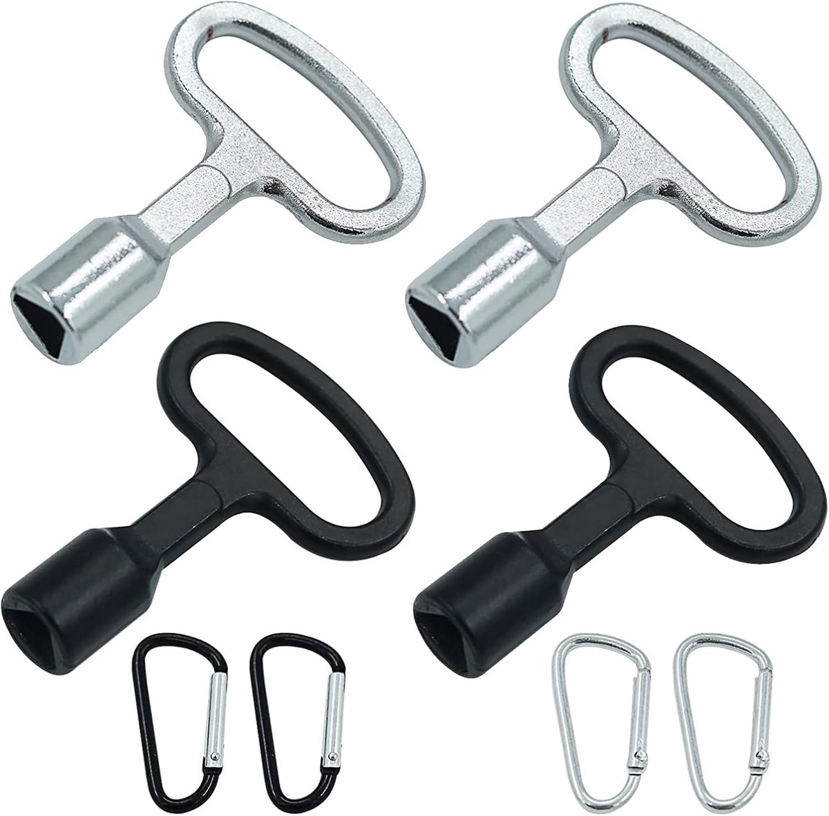 8 Stuks Diepteaanslagringen Set, Positionerer Dieptestop