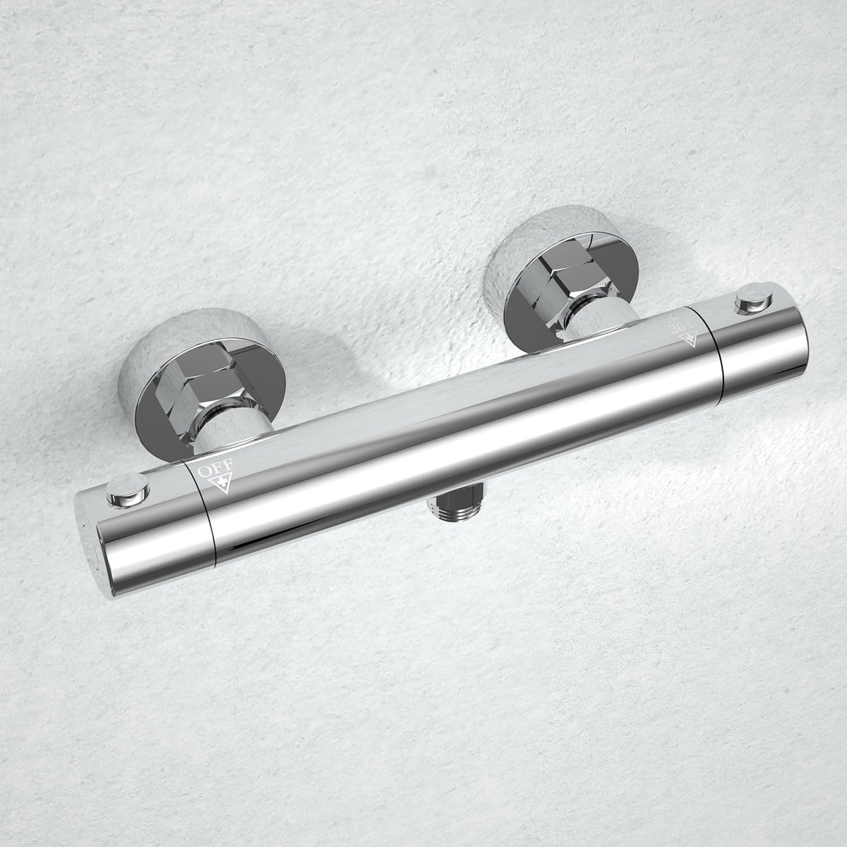 Thermostatische Douche Mixer Wandmontage Douche Mengkraan Anti Verbranding Tap, Thermostatische Douchekraan Bad Douche Mixer Tap Chroom