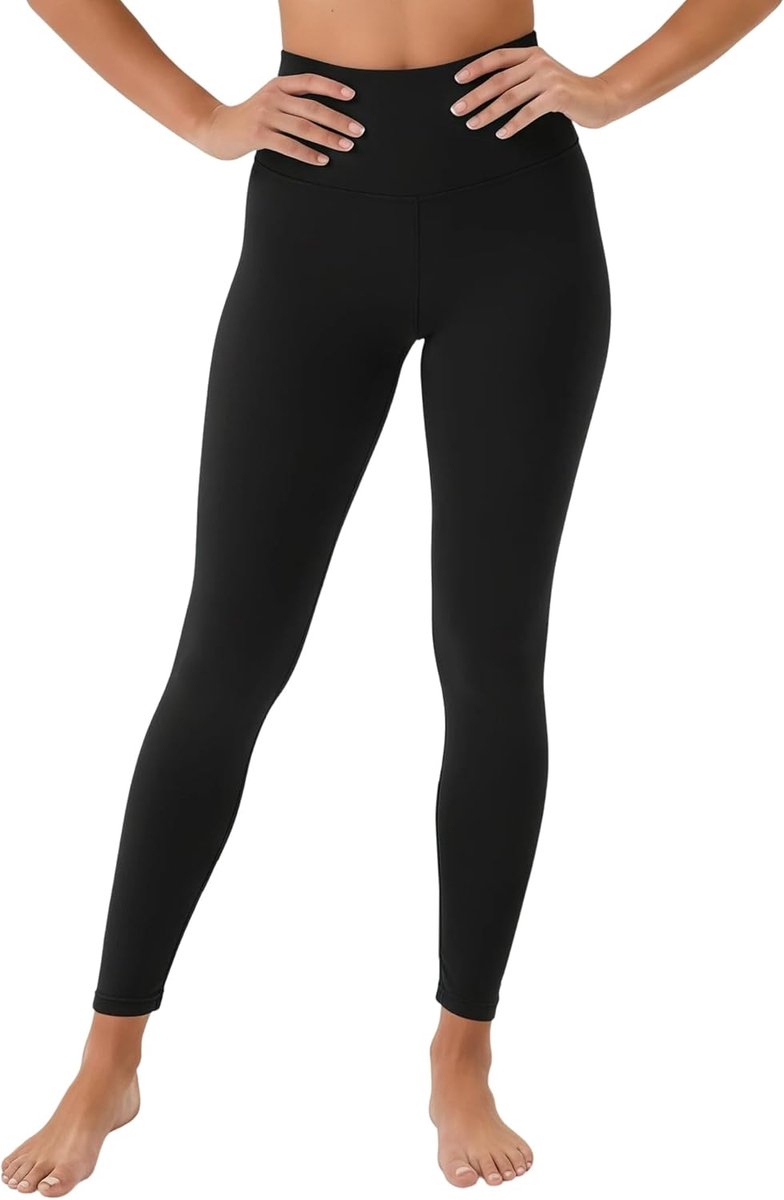 Leggings voor dames, hoge taille, ondoorzichtige sportlegging voor