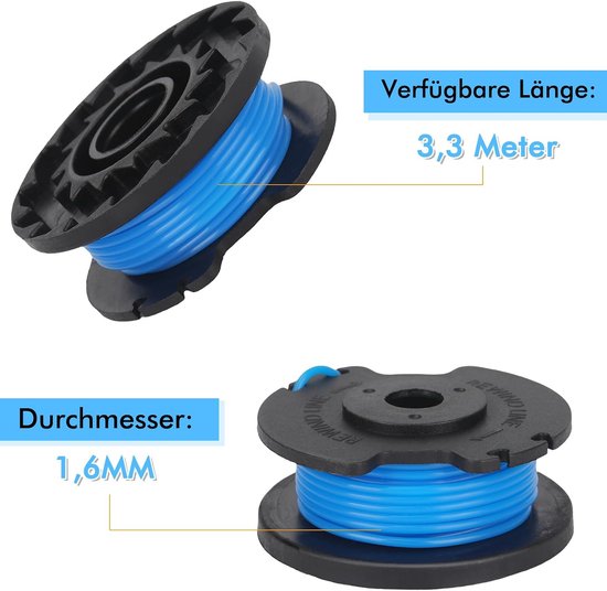 Rac125 5132002434 geschikt voor Ryobi 18V One Rlt1830H13 RLT1825Li en — afbeelding 2