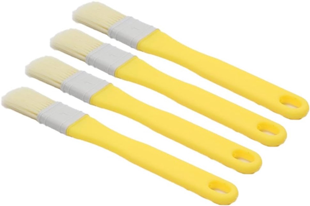 Platte kwast, BBQ-borstel, keukenkwast, oliekwast, boterpenseel