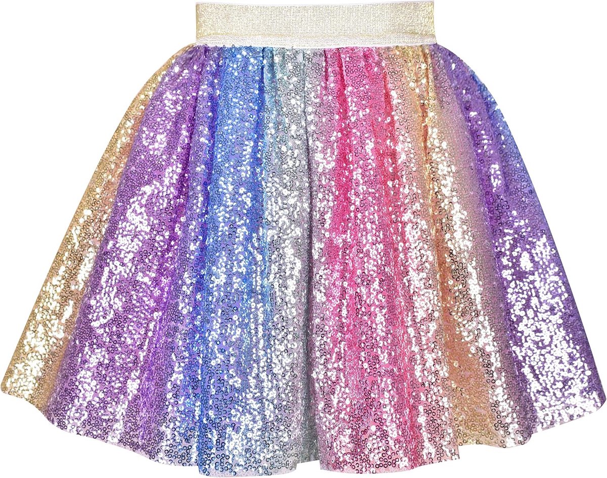 Rok Tutu Regenboog Veelkleurig Ballet Dansen Partij 2-10 jaar