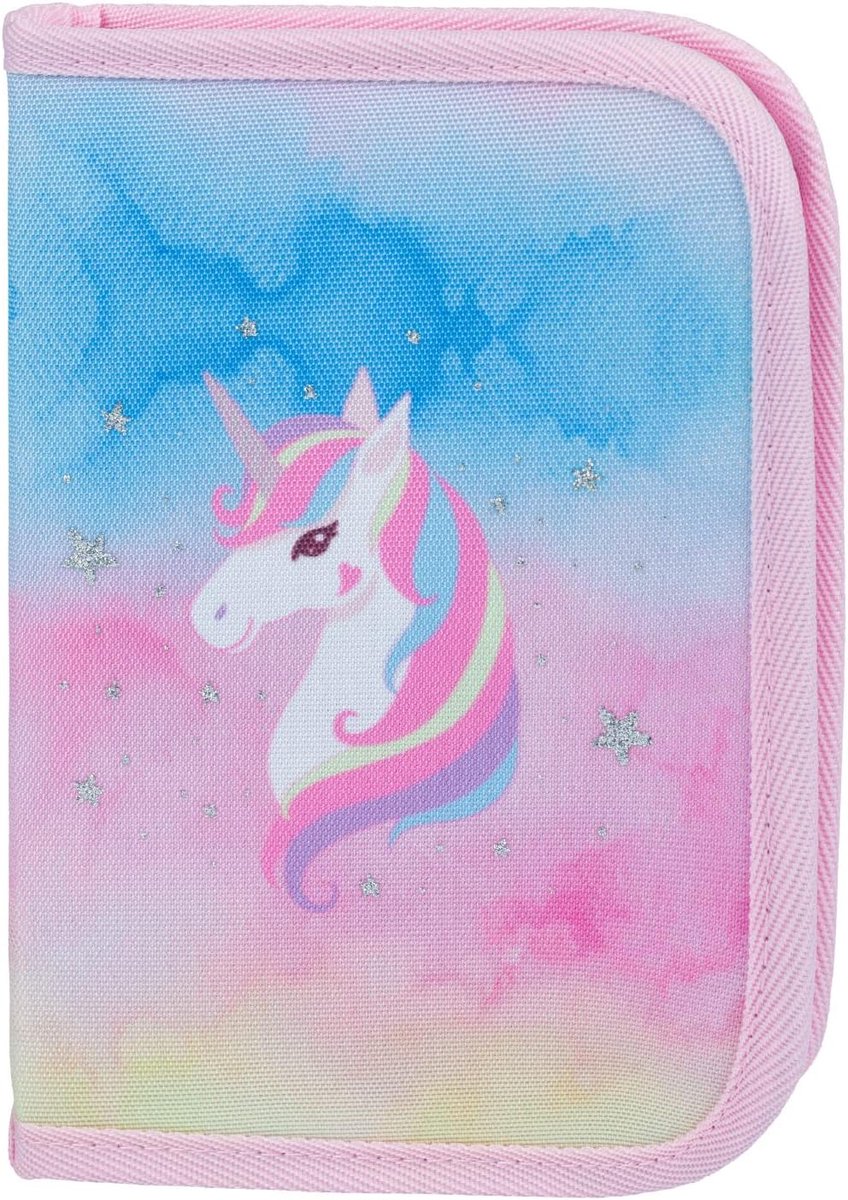 Pennenetui Voor Jongens En Meisjes - Schooletui, Pennenetui Voor Schrijfwaren - Etui, Rainbow Unicorn