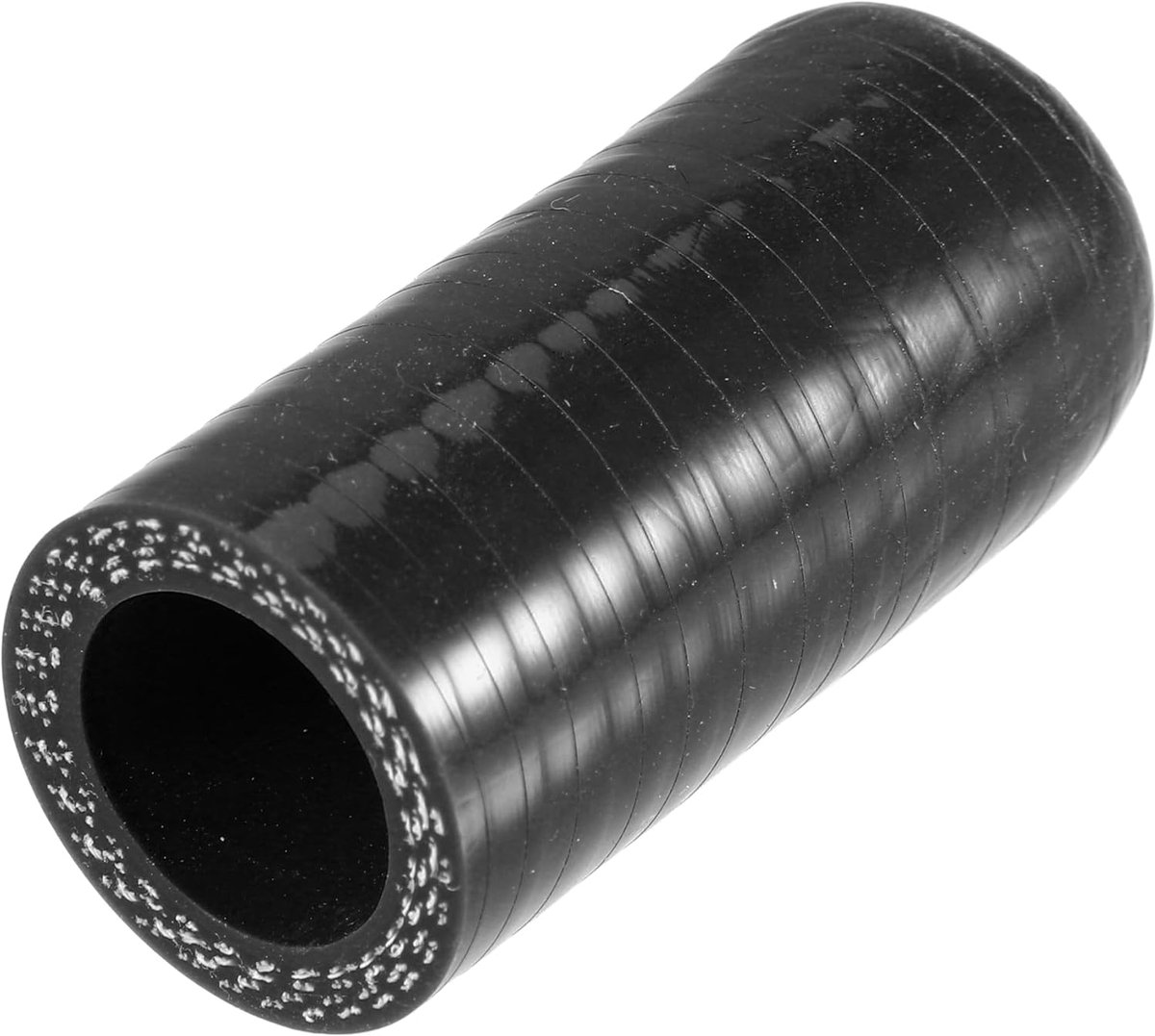 ABSOPRO 1 Stuk 20mm 0.79" ID Universele Siliconen Slangkappen - Auto - Siliconen Zwart | Binnendiameter 20 mm, lengte 60 mm, temperatuurbereik -65 °C tot +350 °C, versterkte laag van polyester, 3 lagen