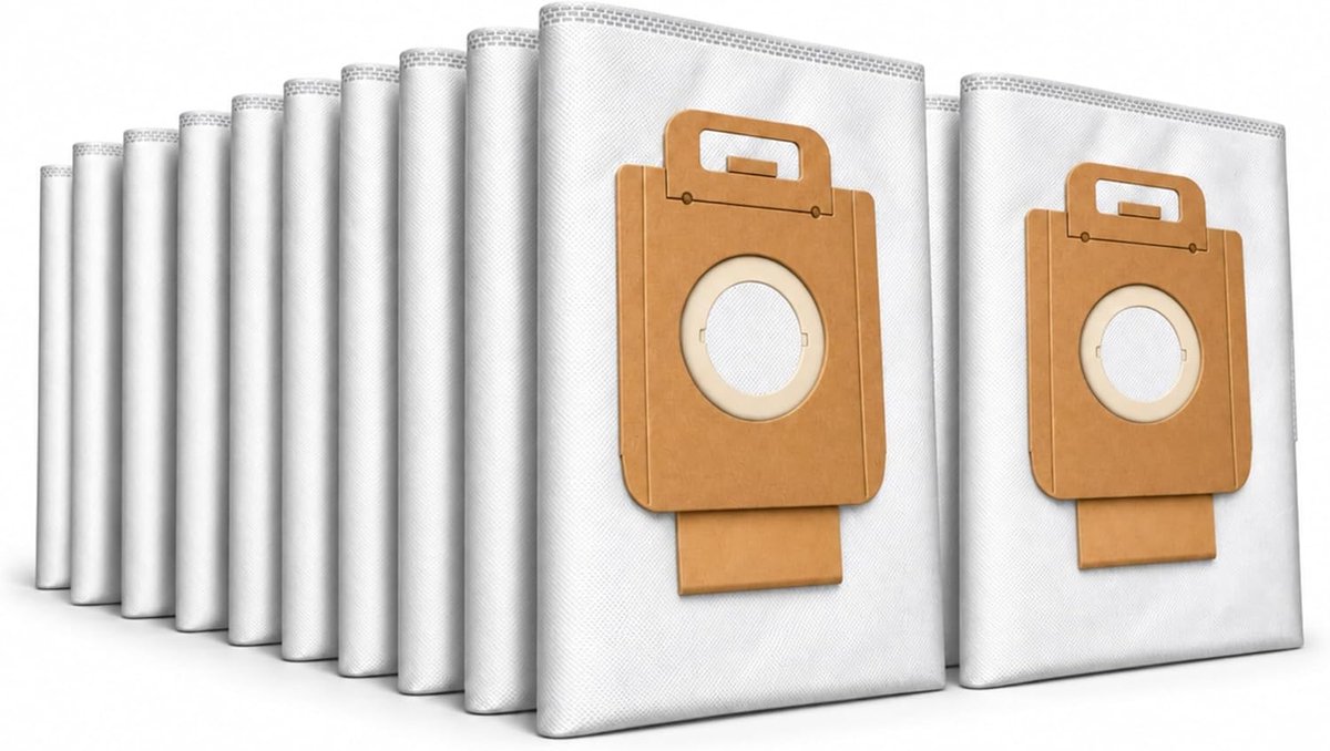 20 Stofzuigerzakken voor Nilfisk SELECT - Classic, Comfort (Allergy/Parquet), Performance, alternatief voor origineel 128389187 van Microsafe