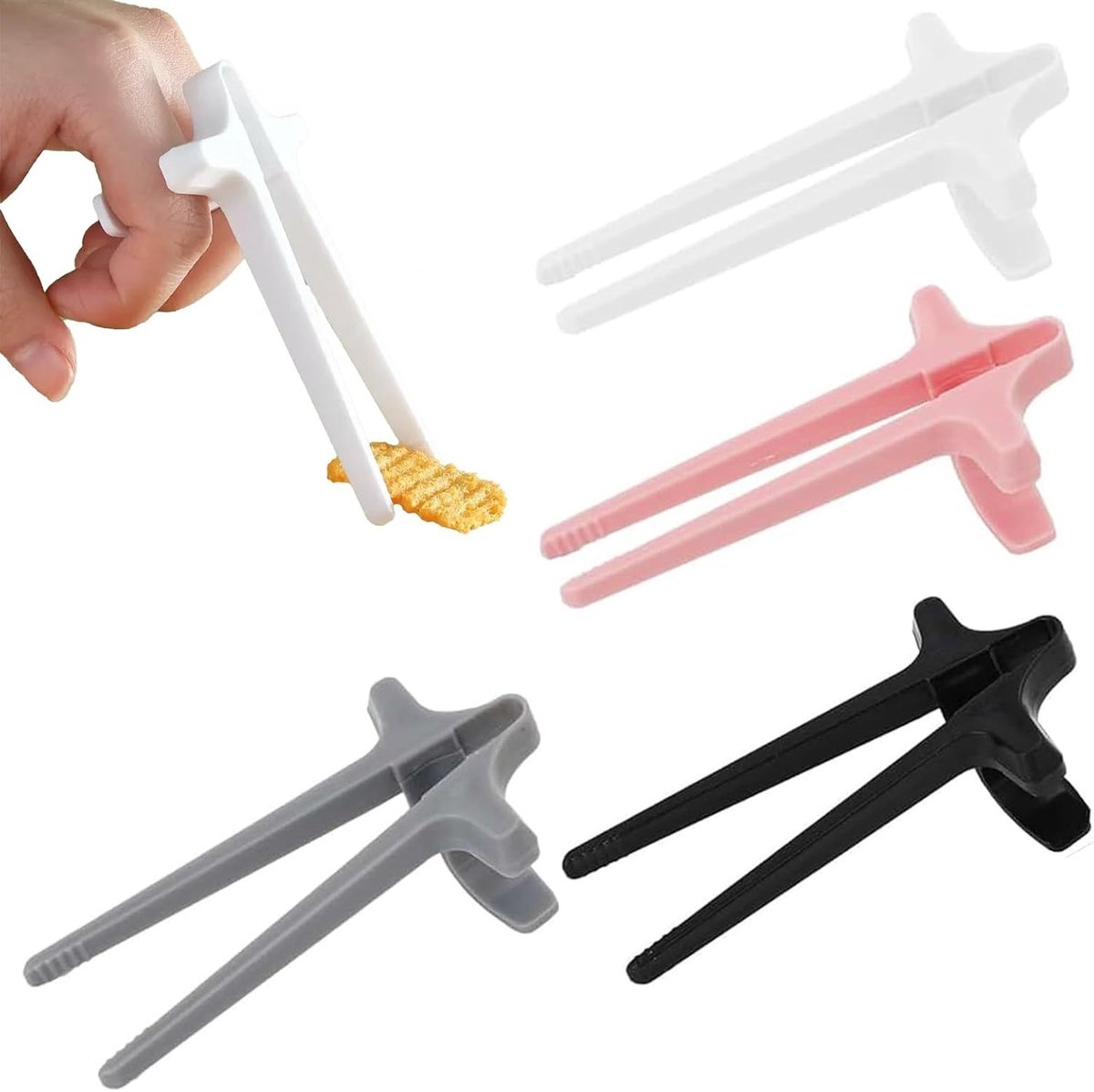 Gamer Finger Sticks, 8 Pcs Finger Sticks for Hands-free Snacks, Snacks Tongs for Snacks Aid for Players - ShopVlot