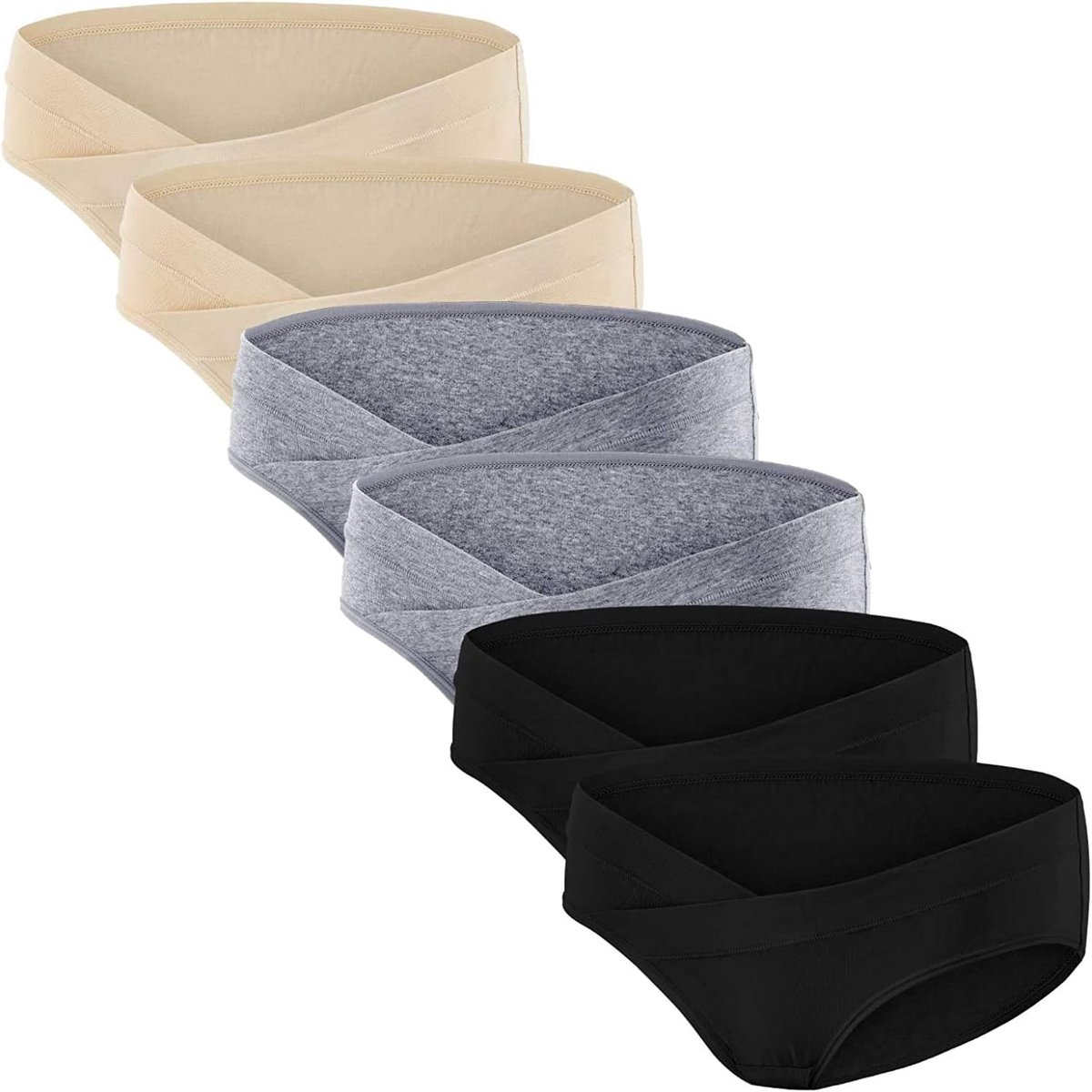 Zwangerschapsslipjes zwangerschapsondergoed voor vrouwen, slipjes, wieg, 6 stuks