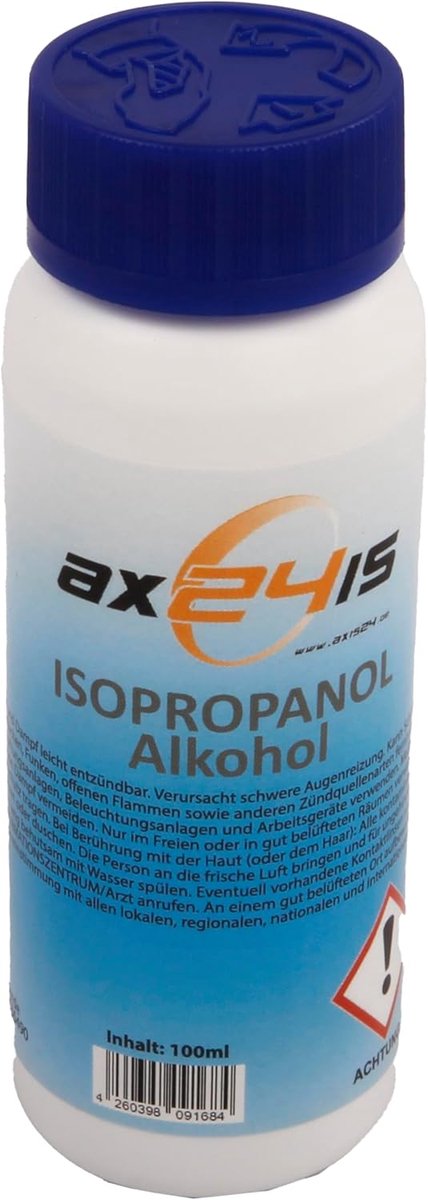 Speciale reiniger 100 ml - isopropanol 99,9% - verwijdert plakkerige resten - ideaal voor 3D-printers - SnelShoppen
