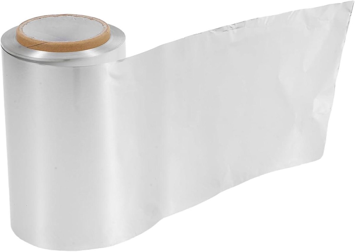 Aluminiumfolie Rol - Stylingpapier Wikkel - Haar Stylen - Extra Sterk Hittebestendig - 50 meter - Zilver