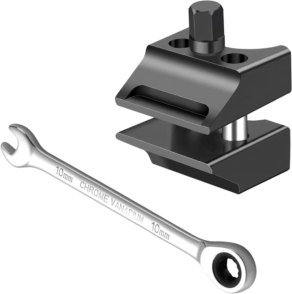 fusee-spreider met gesplitste naaf, dubbele kop en sleutel voor de meeste automerken en modellen