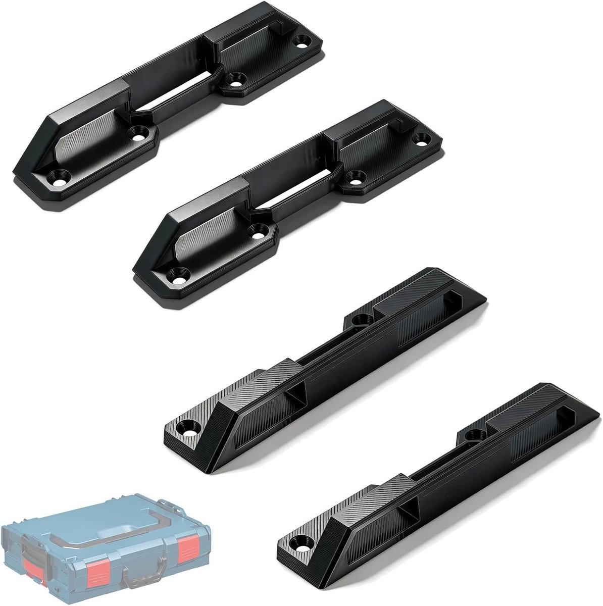 Houder voor Bosch L-BOXX gereedschapskist - Houders voor Bosch Sortimo L-BOXX 136, 102, 238 gereedschapsbox, accessoires voor gereedschapskisten, gereedschapskist houder voor L-SAFE bevestiging, 4
