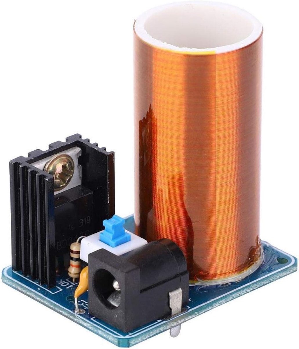 Module Kit Remote LED Mini Coil Transmissie Kit Elektronische Coil voor Draadloos Transmissie Elektriciteit, voor Ontsteking(Finished product)