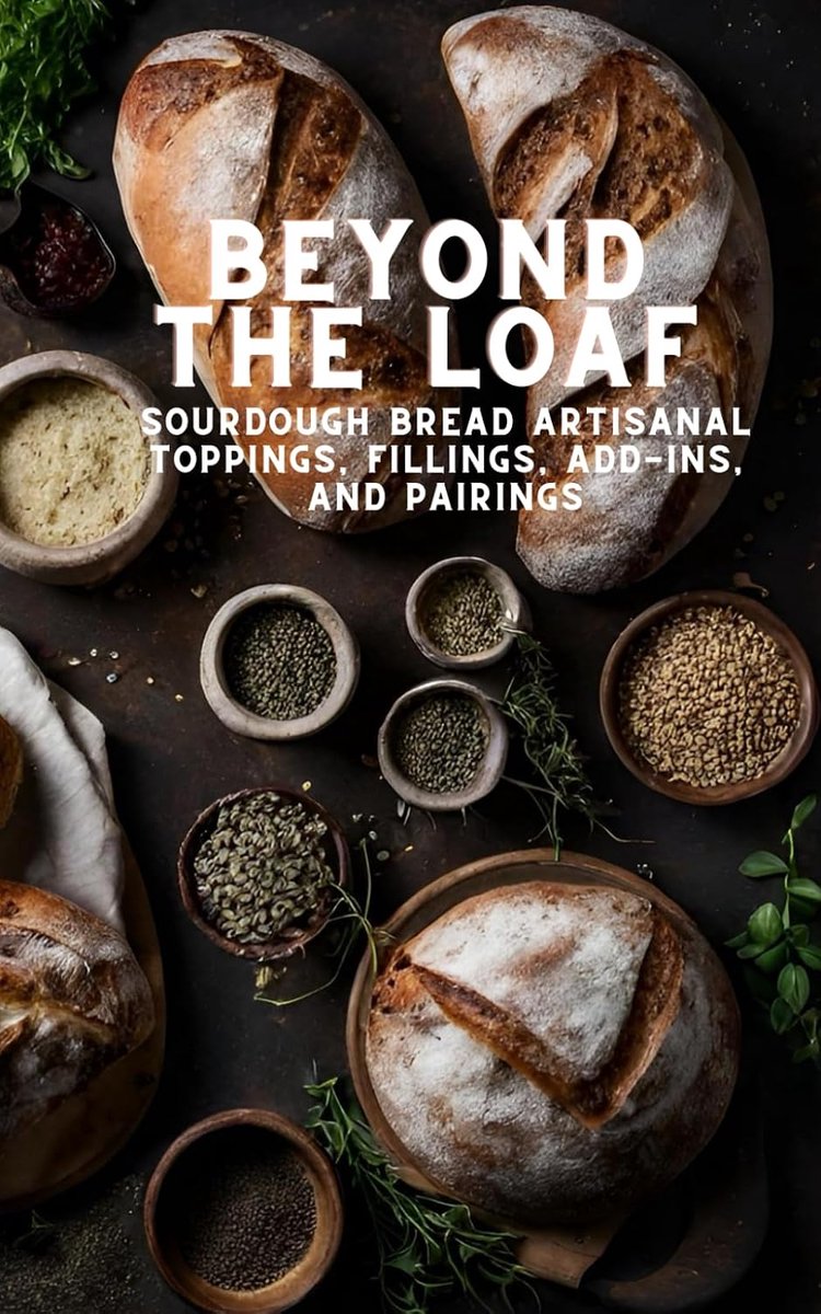 The Loaf: Sourdough Bread Artisanal Toppings, Fillings, Add-ins, and Pairings | Advanced and Basic Sourdough Techniques | Cookbook Featuring Creative Leaven Loaves Baking Recipes for Bakers