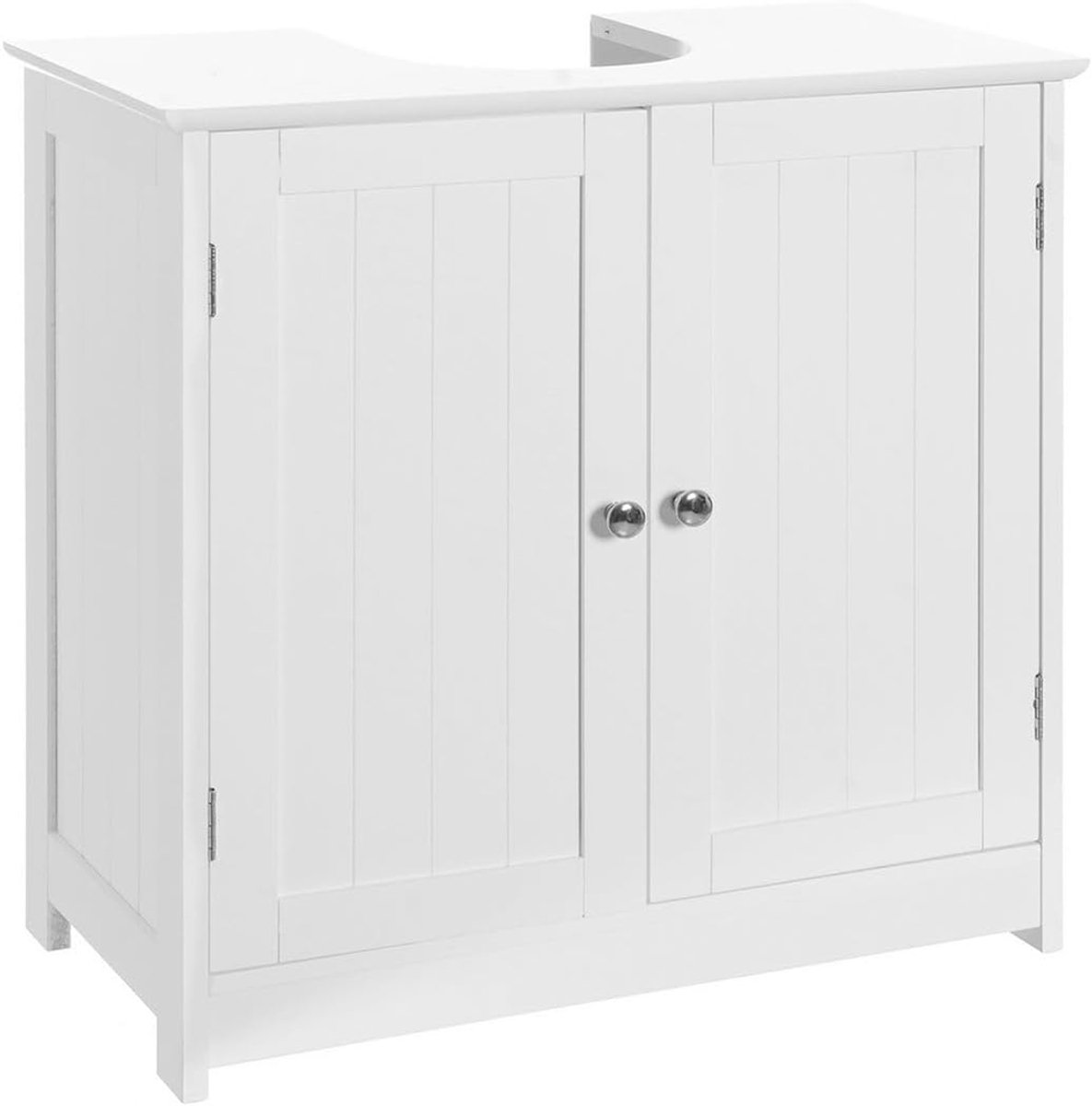 Badkamerkast 60 x 30 x 60 cm - Multikleur - Houten basis - Ideaal voor onder de wastafel - ShopVlot