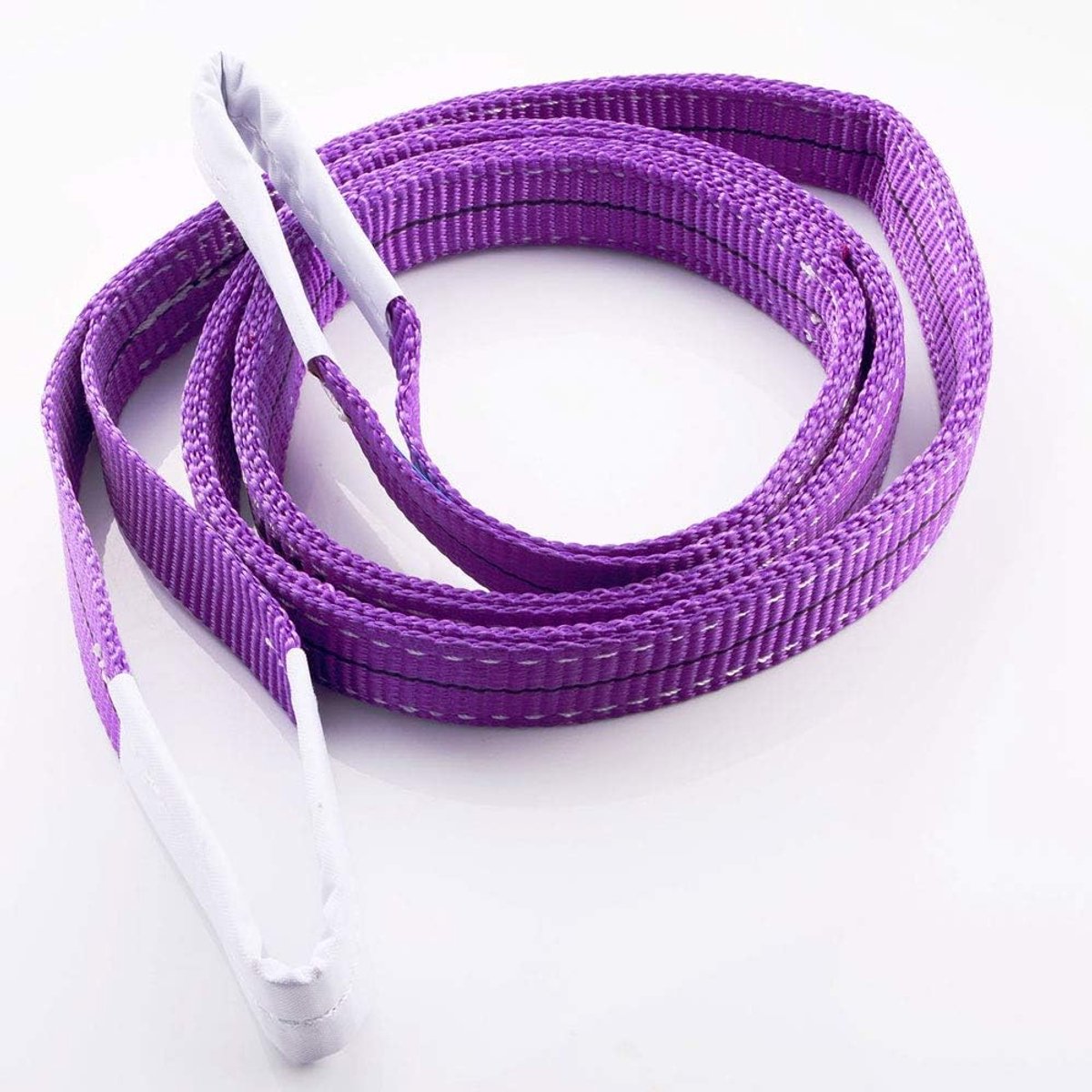 SnelShoppen - Cargo Hijslijn Duplex Polyester Webbing Vracht Hijsband Strap Strop - Zware Kwaliteit, 2 Ton, Veilig Lifting, Touwen, Trekken, Dubbele O