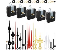 Outus 5 Pieces DIY Quartz Clock Movement Mechanism Repair Parts Replacement Battery Operated Clock Motor Kits with 7 - ShopVlot