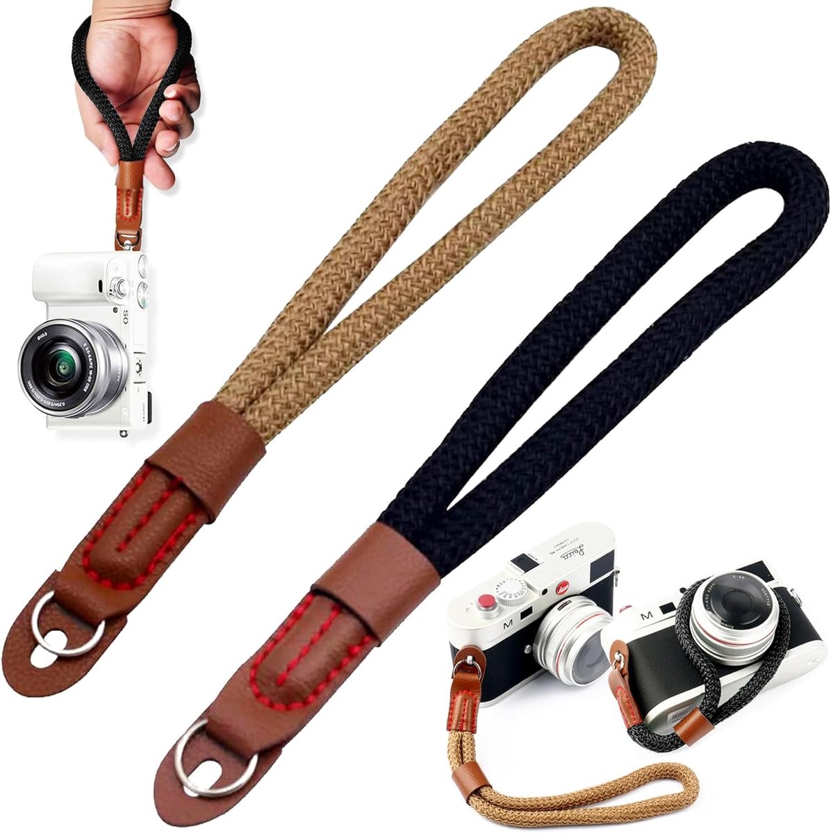 Camera polsband - katoen - verstelbaar - comfortabel en duurzaam - ShopVlot