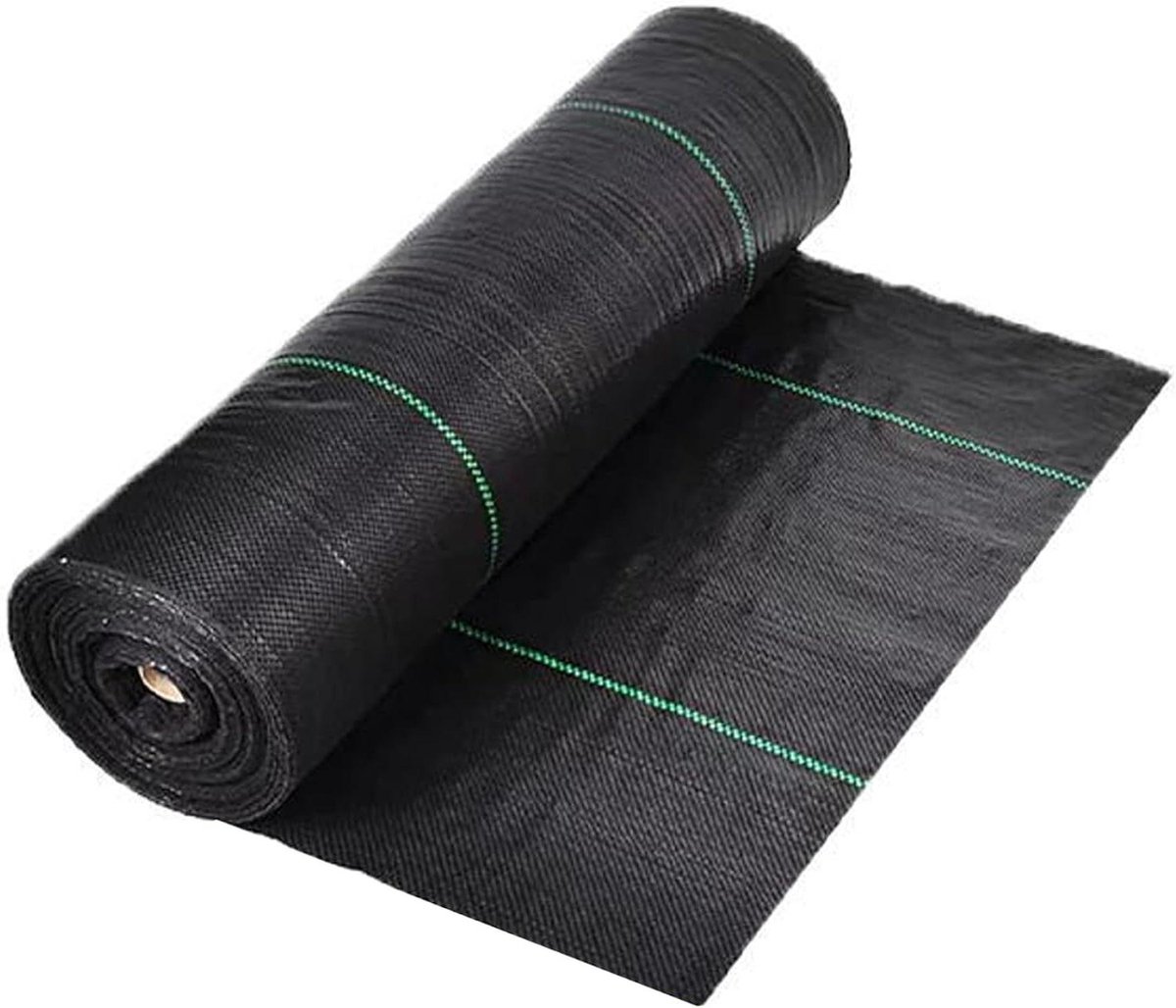 Onkruidbarrièrestof - Bodembedekker Tuin - Onkruid Weren - UV-bescherming - 0.4x30m - Zwart