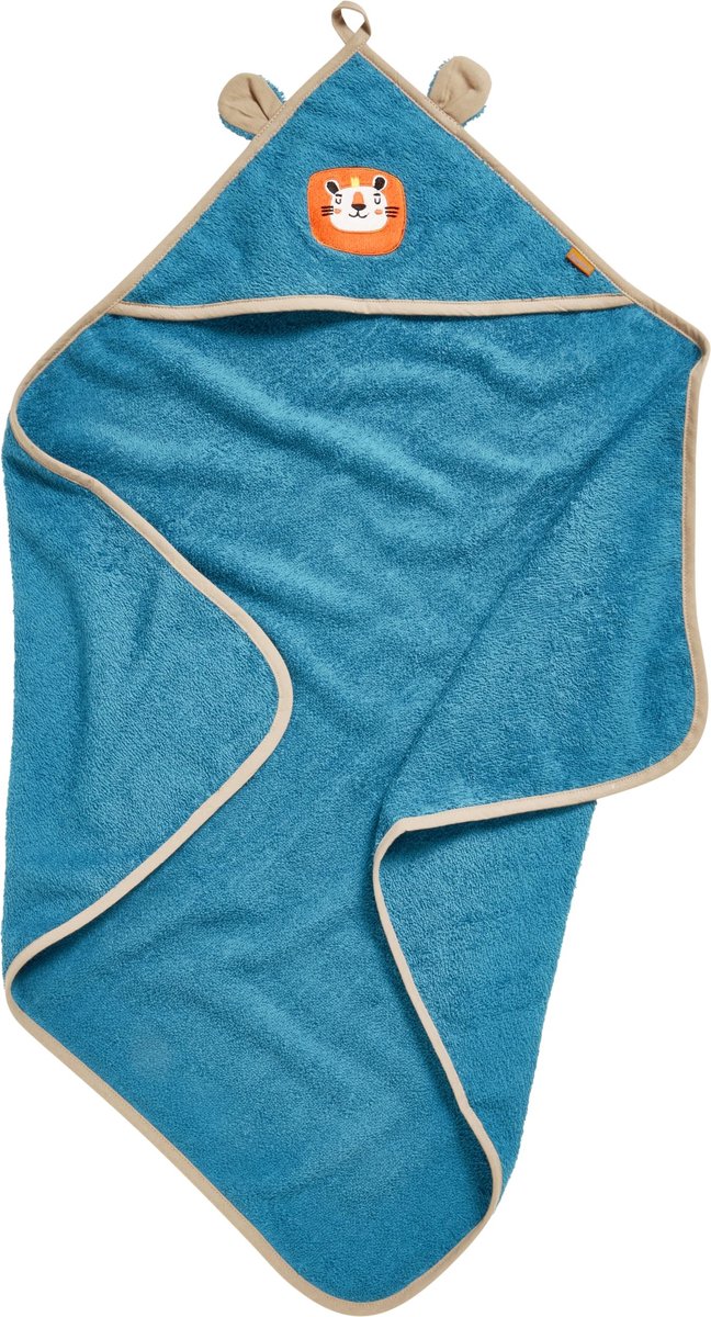 Omgoods - Badcape met Capuchon 100% Katoen - Zacht en Absorberend voor Baby's en Kinderen